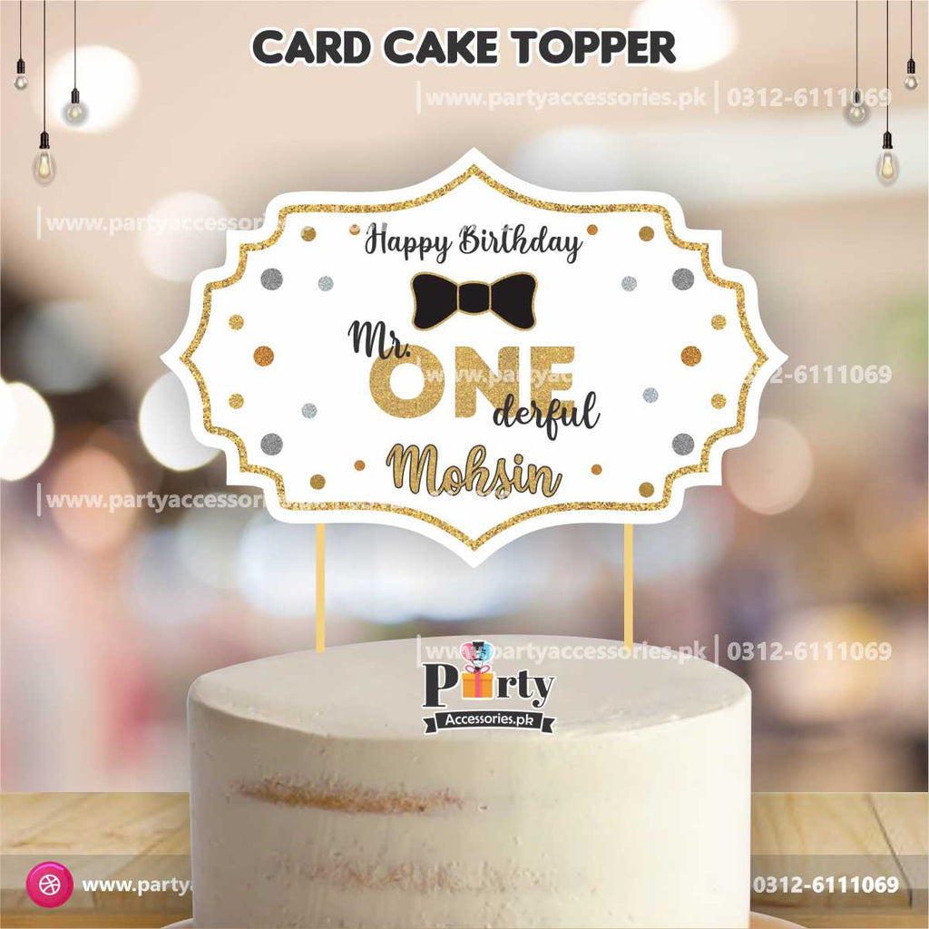 onderful theme birthday cake topper