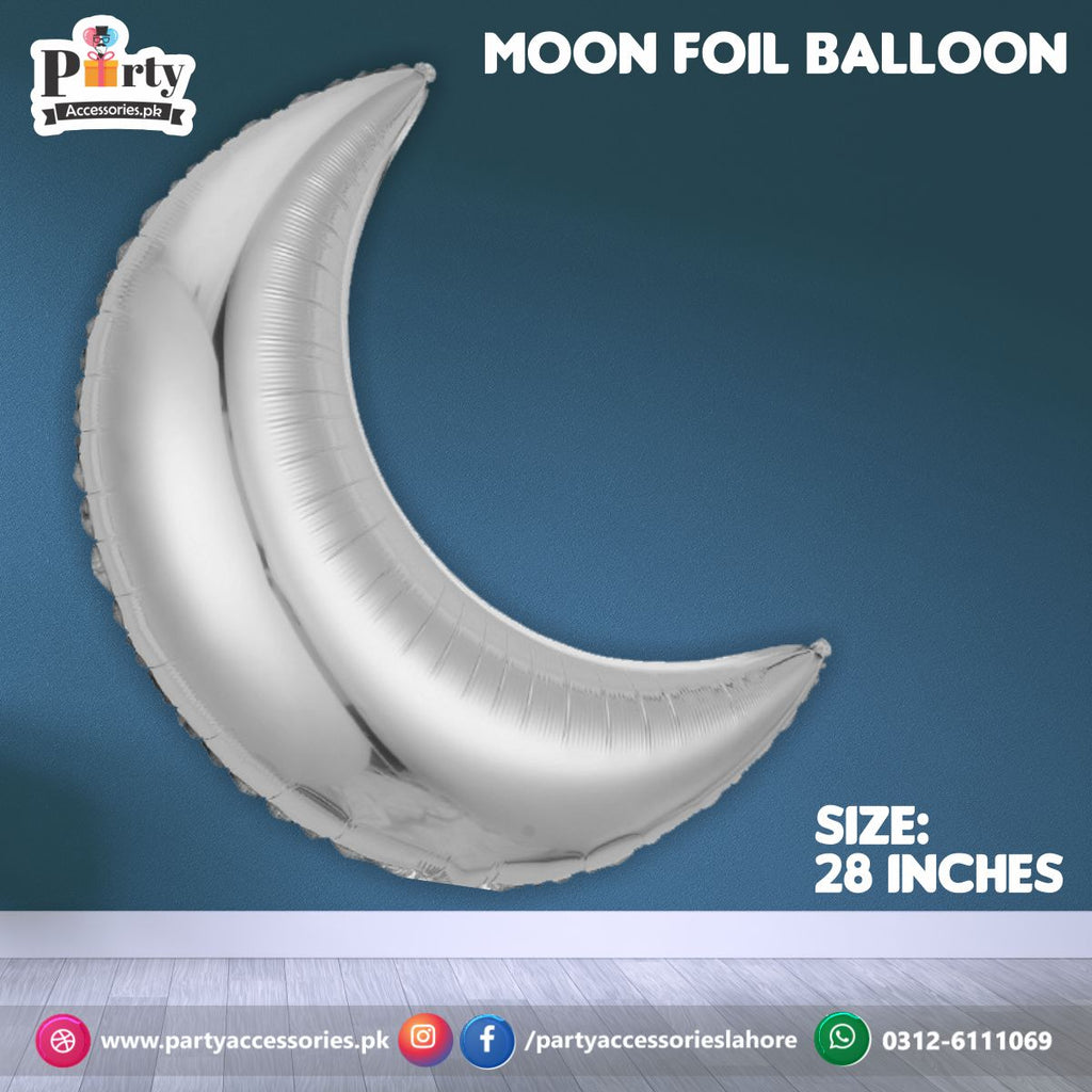 Moon Shape Foil Balloon