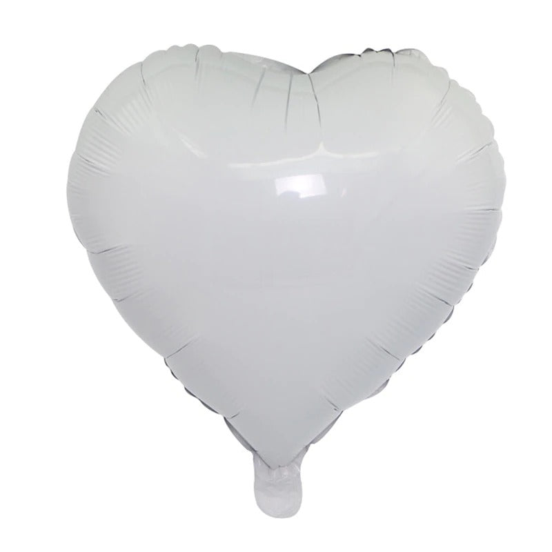 heart shape foil balloons