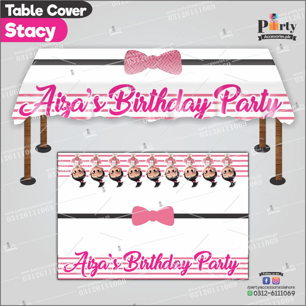 Boss baby Stacy Theme Customized Birthday table top sheet