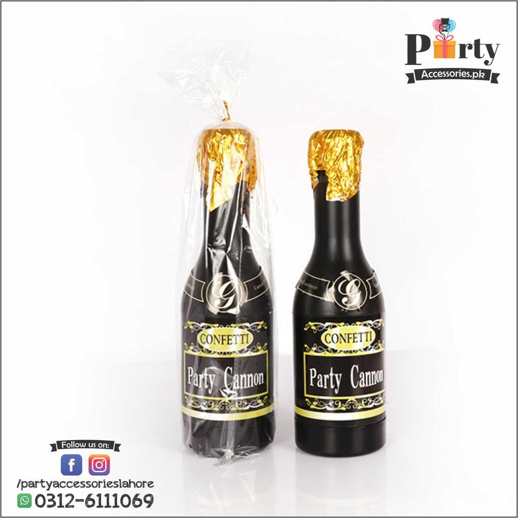 Champagne Bottle Party Popper Confetti
