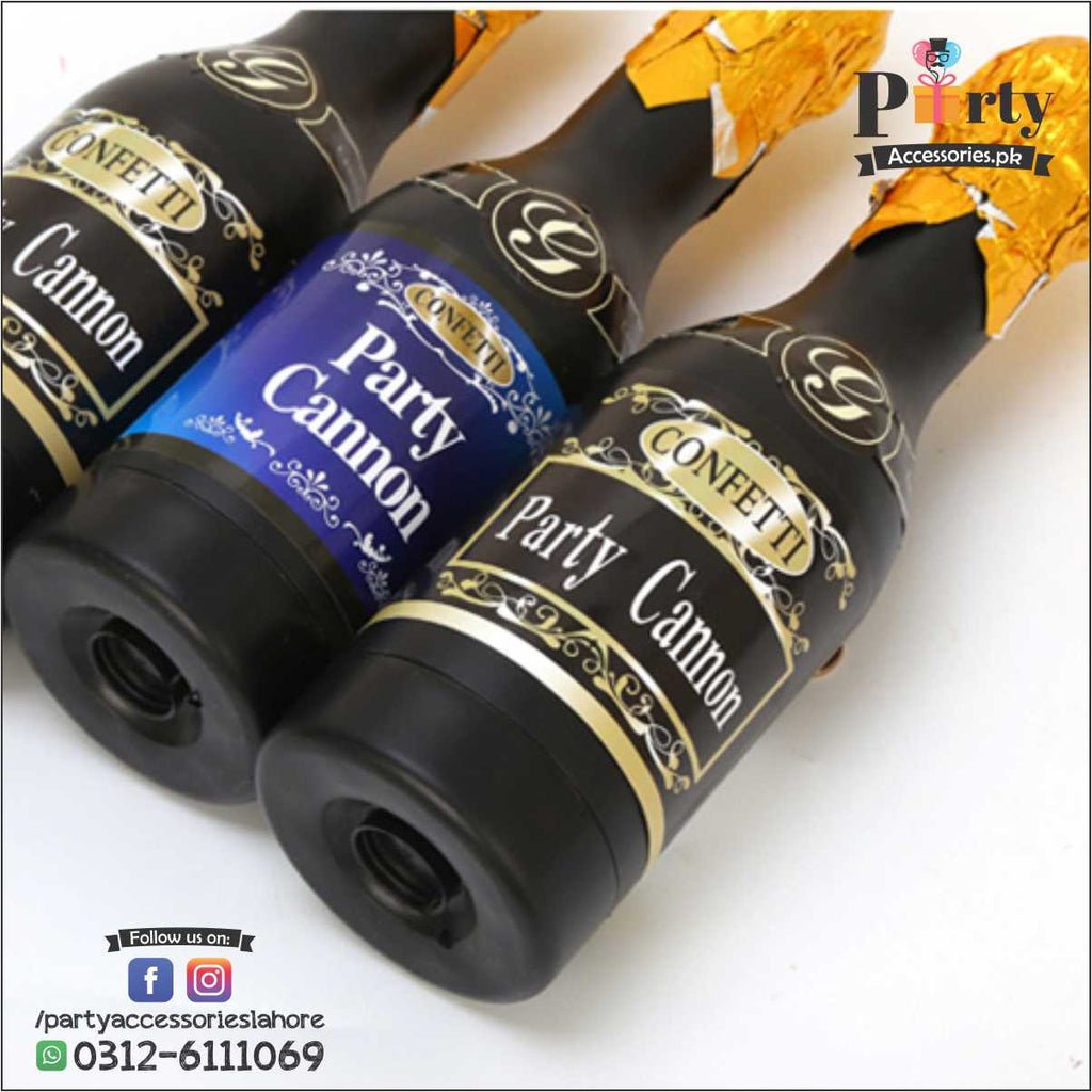 Champagne Bottle Party Popper Confetti