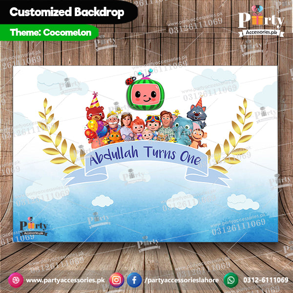 Cocomelon birthday party decorations