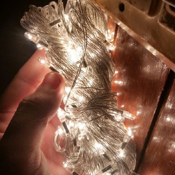 Warm white string LED Fairy Lights electric Plug in for Decoration