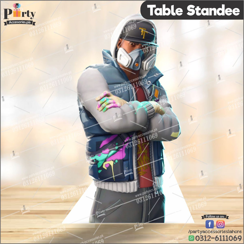 Fortnite theme standing character cutouts for Party Decoration