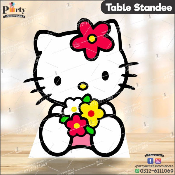 Hello Kitty  theme standing character cutouts for party decoration