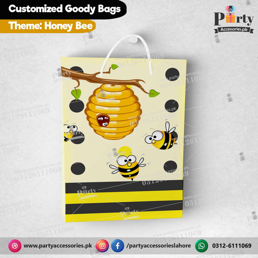Honey Bee theme Goody Bags / favor bags