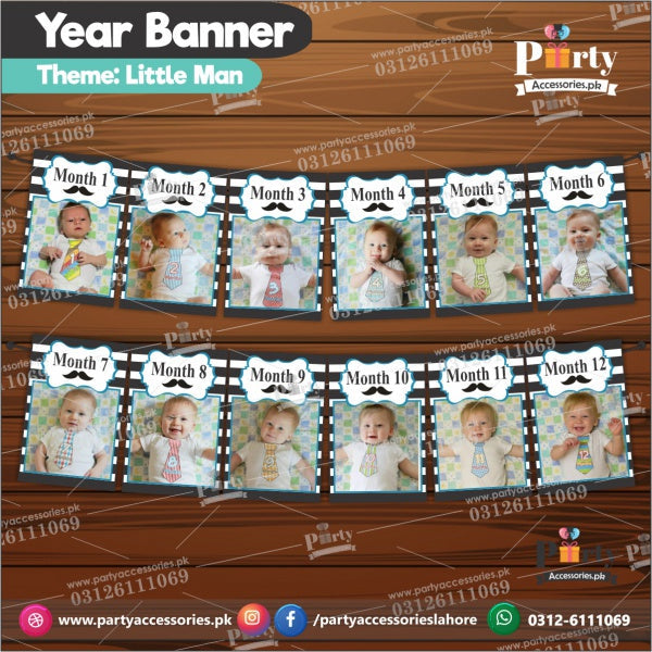 Customized Month wise year Picture banner in Little Man theme