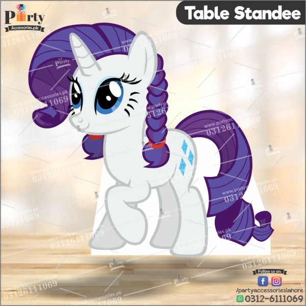 Customized Little Pony theme Table standing character cutouts