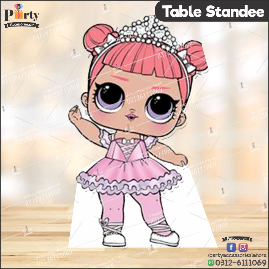 Customized LOL doll theme Table standing character cutouts