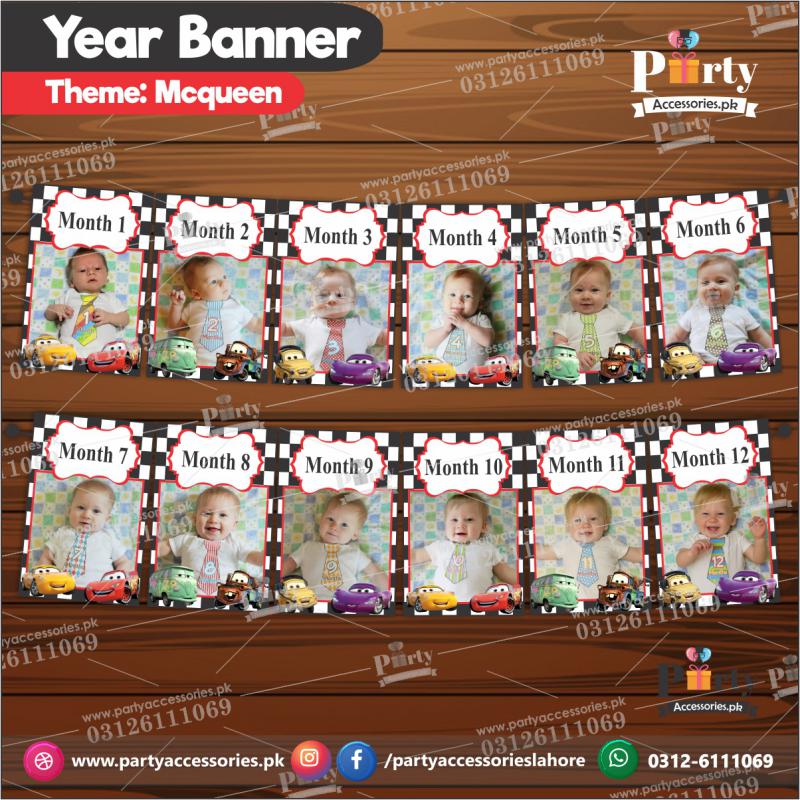 Customized Month wise year Picture banner in McQueen theme