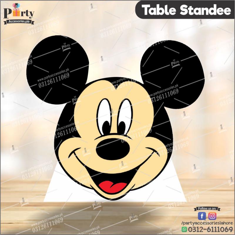 Mickey Mouse theme Table standing character cutouts