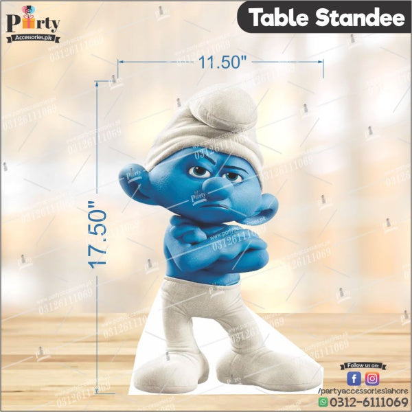 The Smurfs theme Table standing character cutouts – PartyAccessories.com.pk