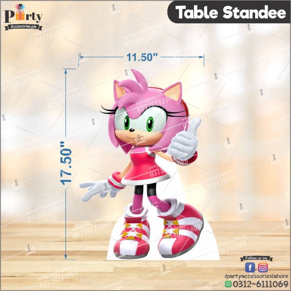 Sonic theme Standing Character Cutouts for birthday party decoration 